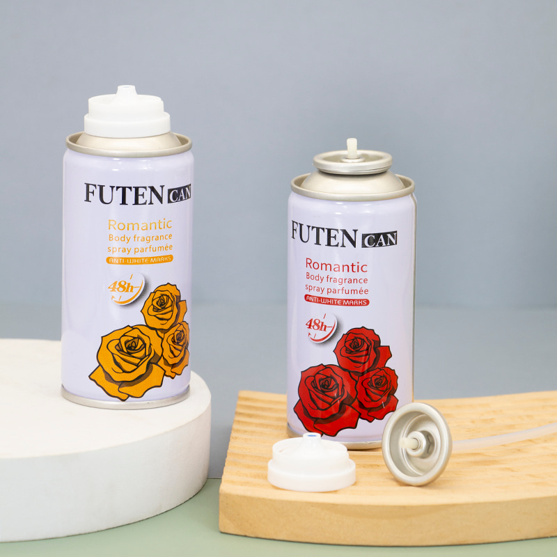 Empty aerosol Tin Can