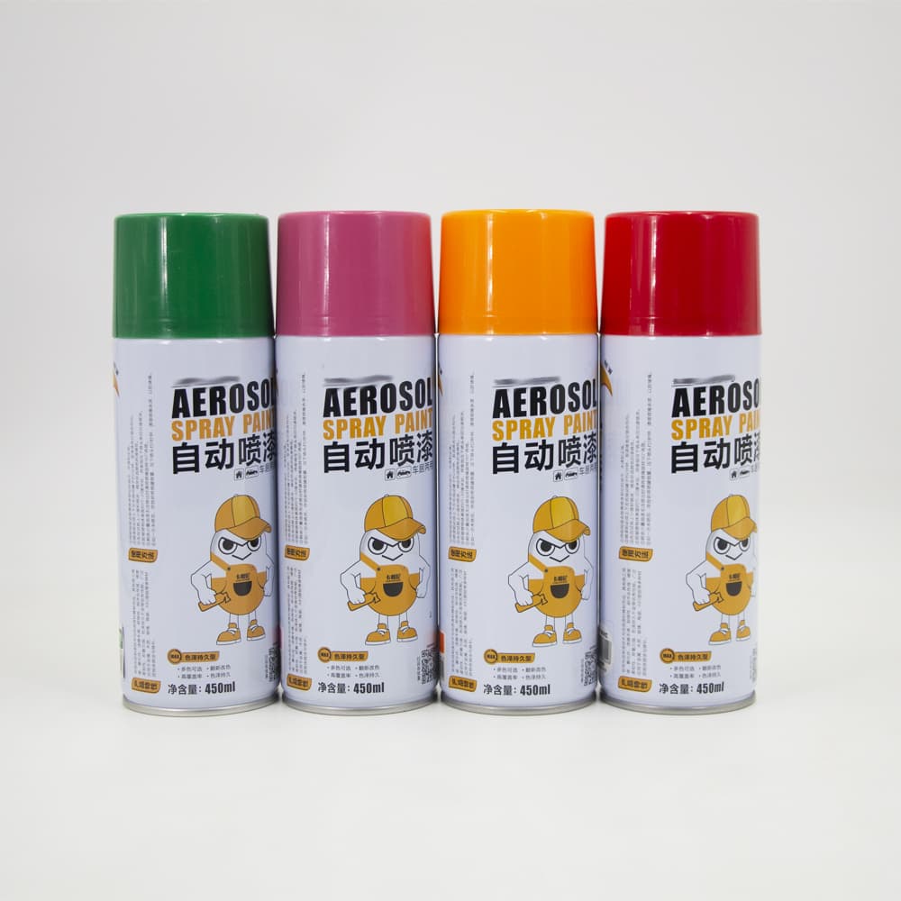 Empty aerosol spary can