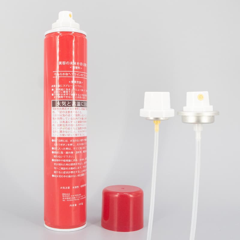 Hair care aerosol valve