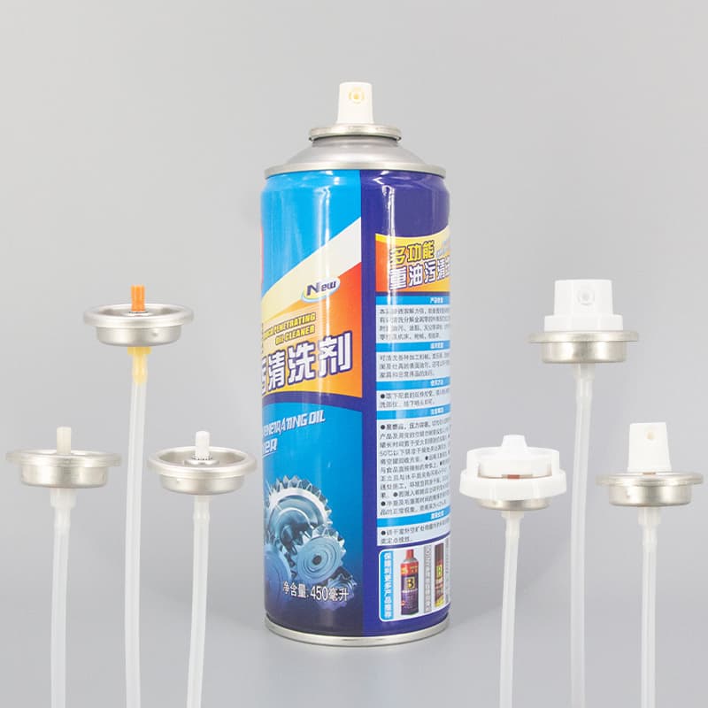 spray can valve for detergent