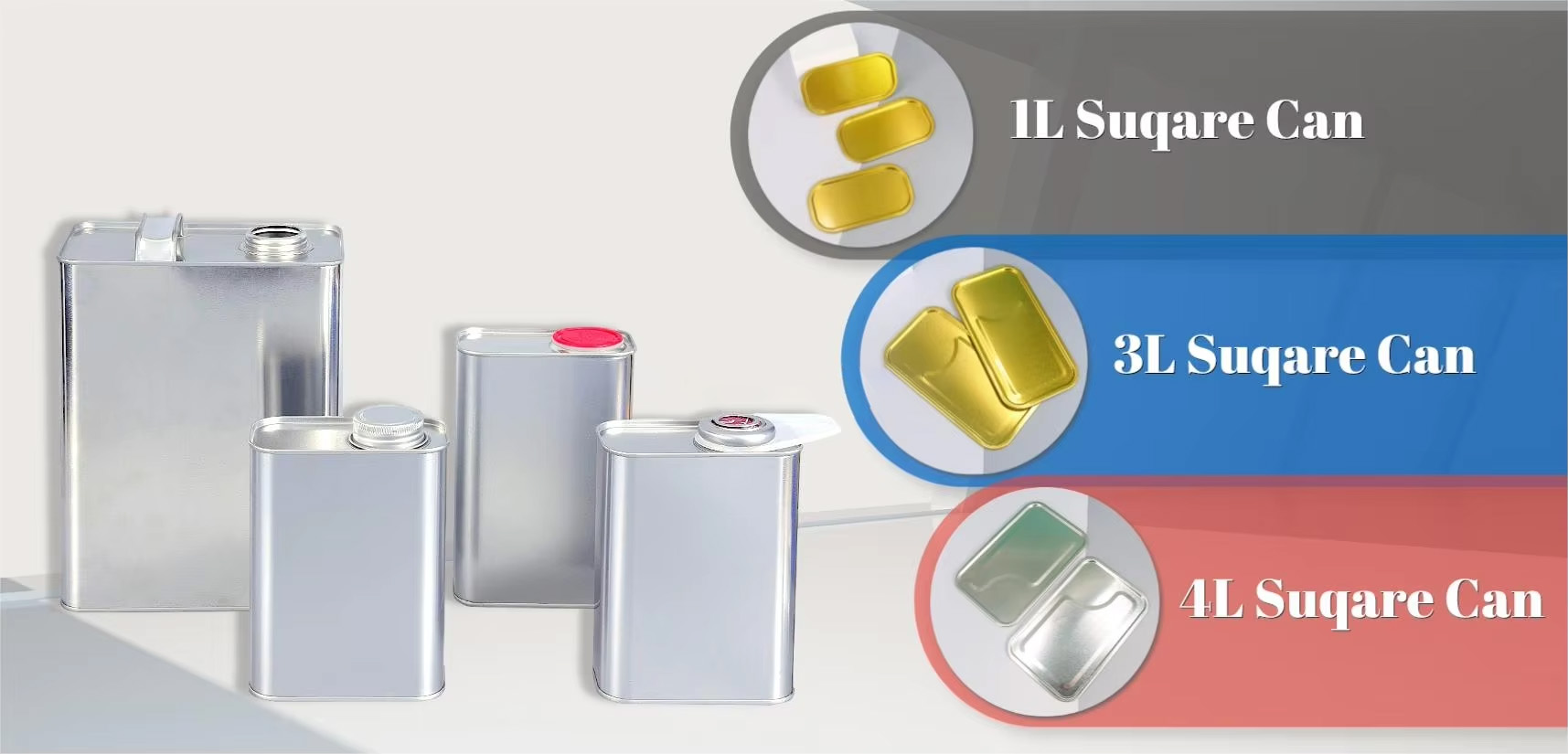 Square can components